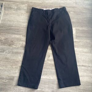 dickies pants 874 original work black polyester cotton men 27 / 41.